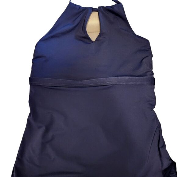 ATHLETA Blue Halter Top  - Picture 1 of 6
